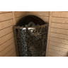 Электрическая печь SAWO DRAGONFIRE HEATER KING DRFT6-90NS-CNR-P-C (9 кВт, выносной пульт, угловая, нержавейка)